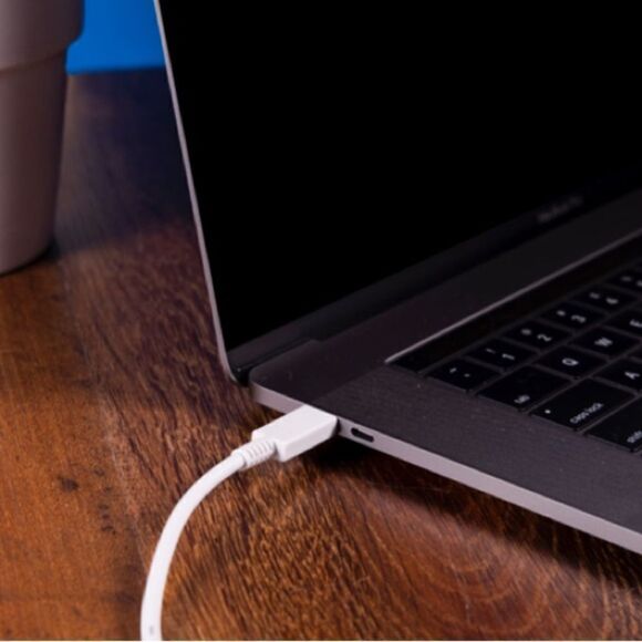 Three New Ativa USB 2.0 Type C to-Micro USB Type-B Cable, 3.28', White, 35575 - Picture 2 of 6